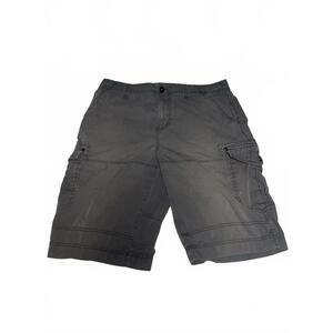 Helix Men's Gray Cargo Shorts Size 32